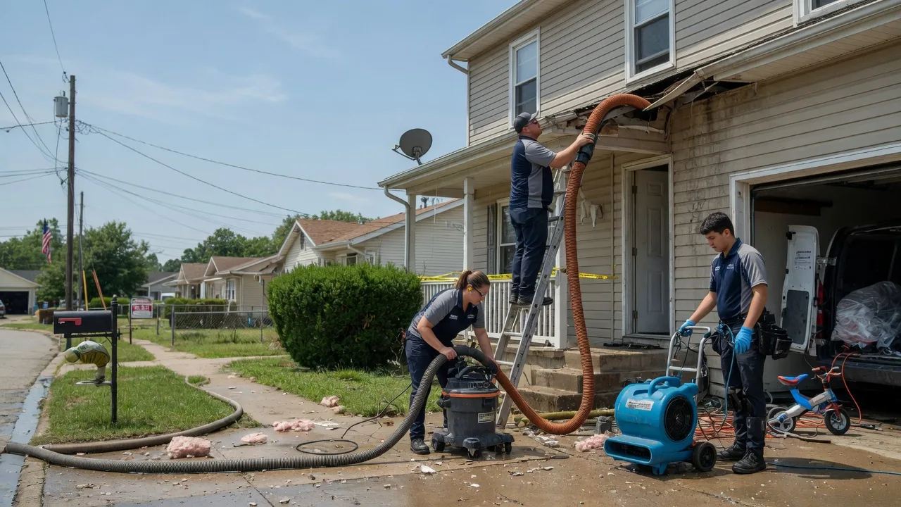 Water Damage Restoration in South Milford, IN near me